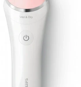 Philips BRL140/00 SatinShave Advanced Damenrasierer Weiß/rosa 7