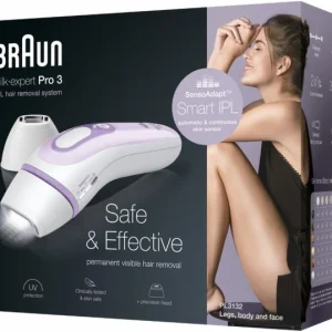 Braun PL3132 Silk Expert Pro 3 IPL Haarentfernungssystem Weiß/lila 16