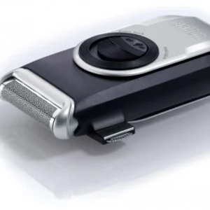 Braun M-90 MobileShave Rasierer Silber/schwarz 16