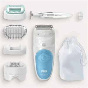 Braun 5-810 Silk-epil SensoSmart Epilierer Weiß/blau 13