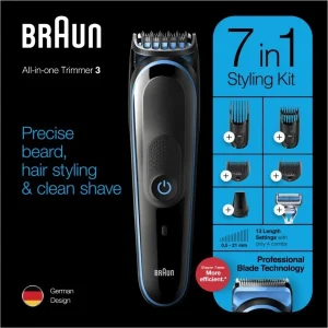 Braun MGK 3242 MultiGroomingKit Bartschneider Schwarz/blau 9