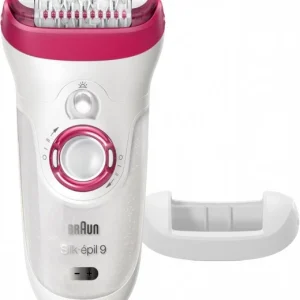 Braun 9-521 Silk-épil 9 Wet&Dry Epilierer Weiß/pink 7