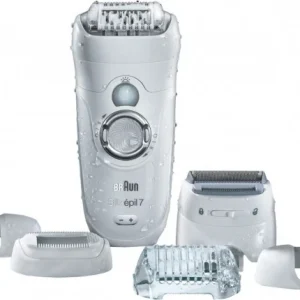 Braun Silk-épil 7 7-561 – Kabelloser Wet&Dry Epilierer Mit 6 Extras, Inklusive Rasier-Aufsatz Und Trimmer- 12