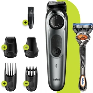 Braun BT 7220 BeardTrimmer Bartschneider Silber 10