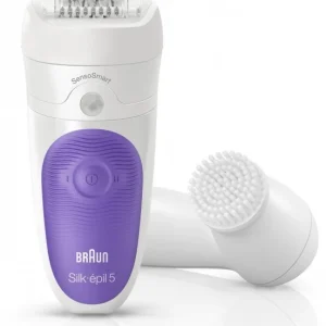 Braun 5-870 Silk-epil SkinSpa SensoSmart Epilierer Weiß/lila 11