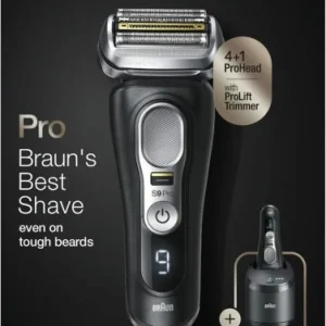 Braun 9460cc System Wet&dry Series 9 Rasierer Schwarz 16