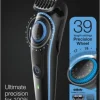 Braun BT 5240 BeardTrimmer Bartschneider Schwarz/blau 19