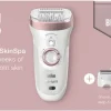 Braun 9-897 Silk-epil 9 Geschenkset Epilierer Weiss/Rosegold 13