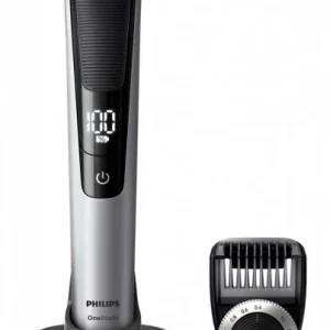 Philips QP6520/60 OneBlade Pro Promo Bartschneider Silber/schwarz 14