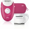 Braun 3-415 GS Silk-epil Geschenkset Epilierer Himbeer 16