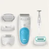 Braun 5-810 Silk-epil SensoSmart Epilierer Weiß/blau 7