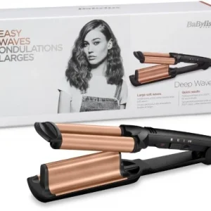 BaByliss W2447E Deep Waves Wellenformer Schwarz/bronze 9