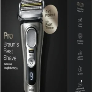 Braun 9415s Wet&dry Series 9 Rasierer Noble Metal 10