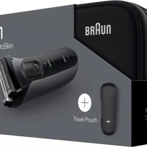 Braun 3000s Series 3 ProSkin Geschenkset Rasierer Schwarz 7