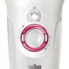 Braun 9-521 Silk-épil 9 Wet&Dry Epilierer Weiß/pink 22